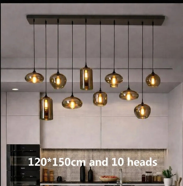 Freya Glass Chandelier