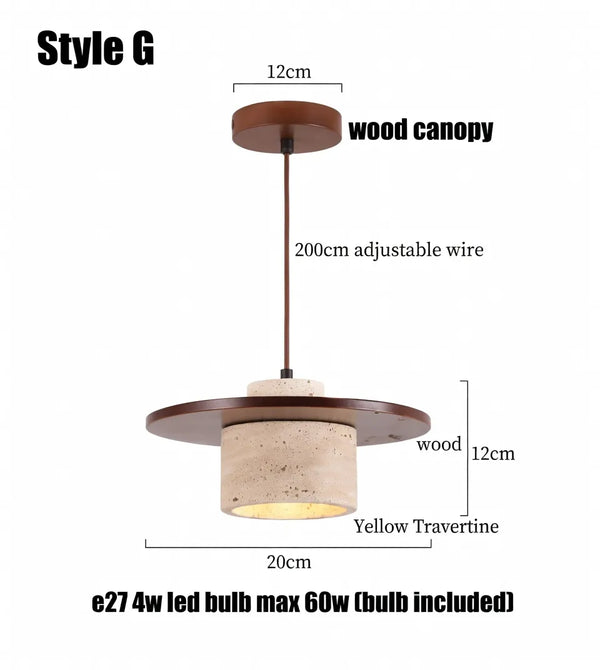 ZenStone Pendant Light