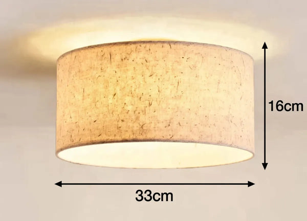 Zenora Rice Paper Ceiling Lamp