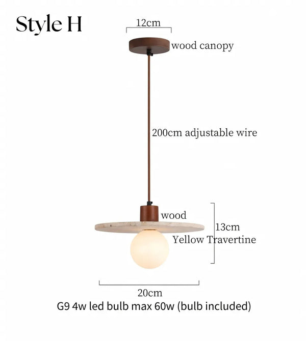 ZenStone Pendant Light