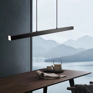 The Minimal Bar Lamp Refined Modern  Sleek Linear Suspension Light