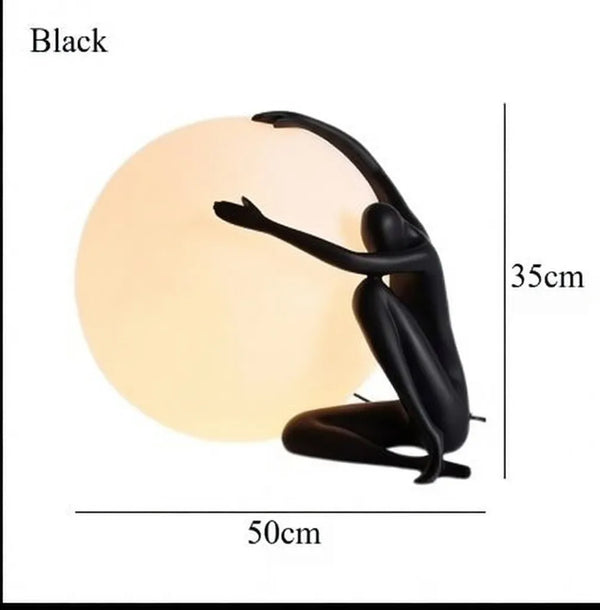 Elysian Embrace Sculpture Lamp