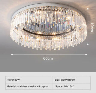 Royal Amelia Collection Modern  Luxury Marble Base Table Lamp
