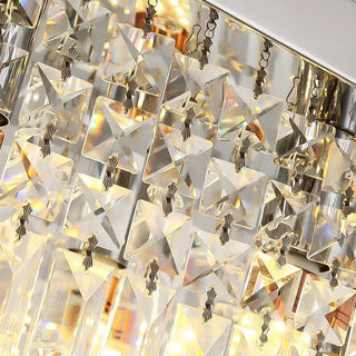 Crystal Prism chandelier Modern Geometric Design Lamp