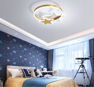 Nursery Star Ceiling Lamp Modern  Ultra Slim LED Panel Lighting