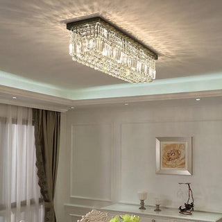 Crystal Prism chandelier Modern Geometric Design Lamp
