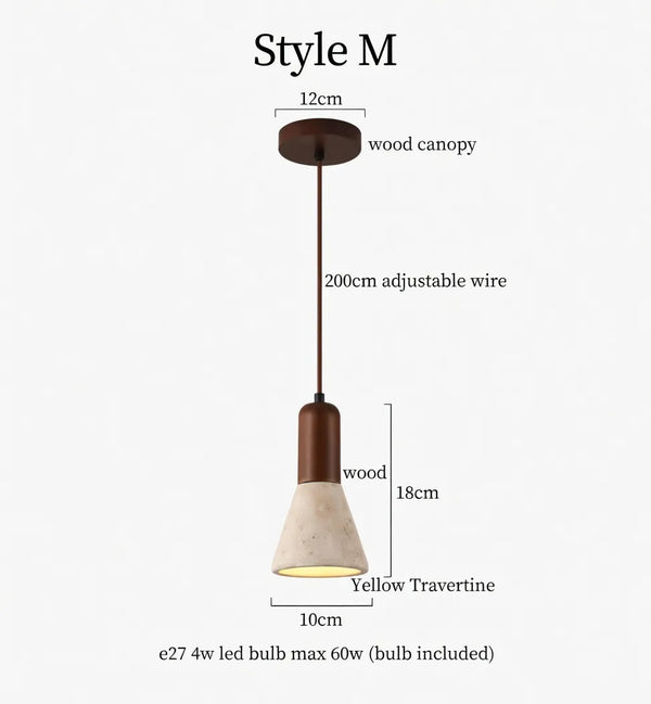 ZenStone Pendant Light