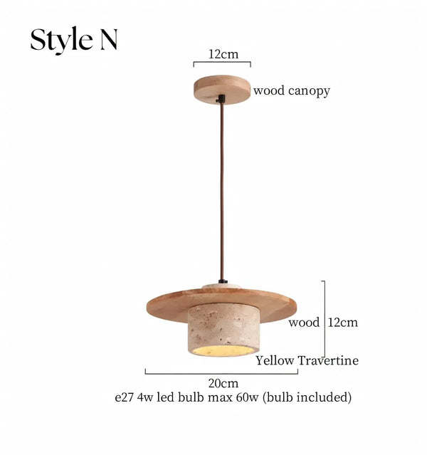 ZenStone Pendant Light