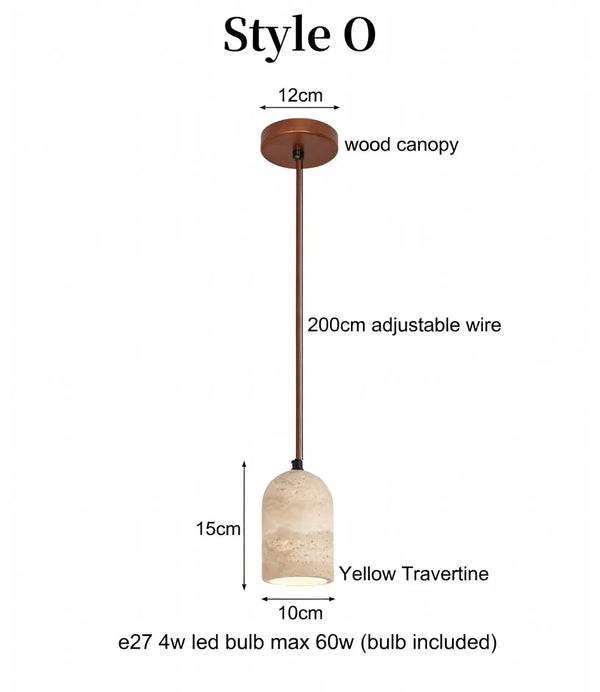 ZenStone Pendant Light