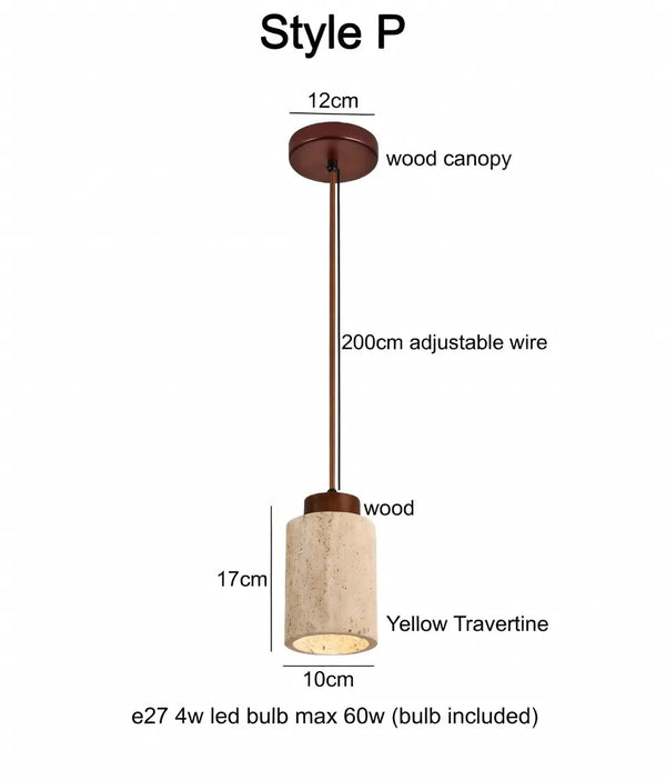 ZenStone Pendant Light