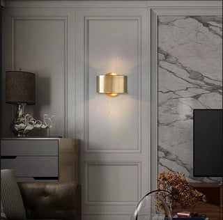 Golden Ring Wall Lamp Modern  Luxury Gold Frame Light Fitting