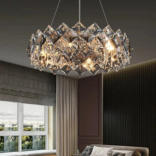 The Royal Ritz Chandelier Premium Modern  Luxury Gold Frame Light Fitting