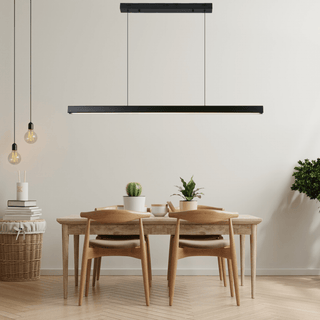 The Minimal Bar Lamp Refined Modern  Sleek Linear Suspension Light