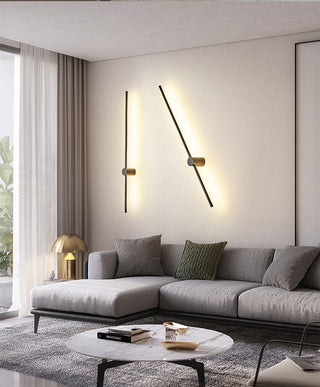 Yohan Pole Lights Opulent Modern  Vintage Brass Accent Lighting