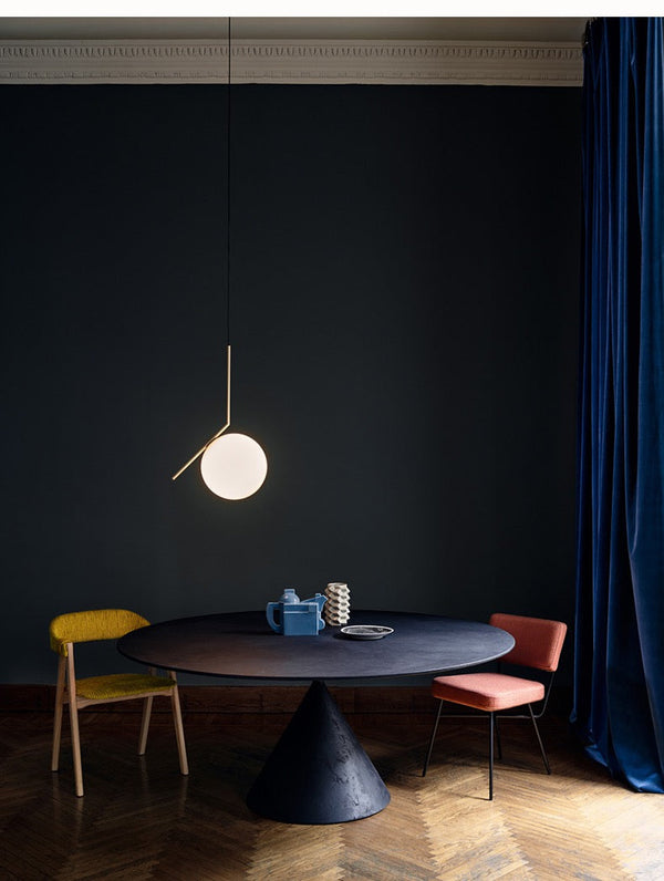 Astrid Scandinavian pendants Modern  Luxury Gold Frame Light Fitting - Zynella