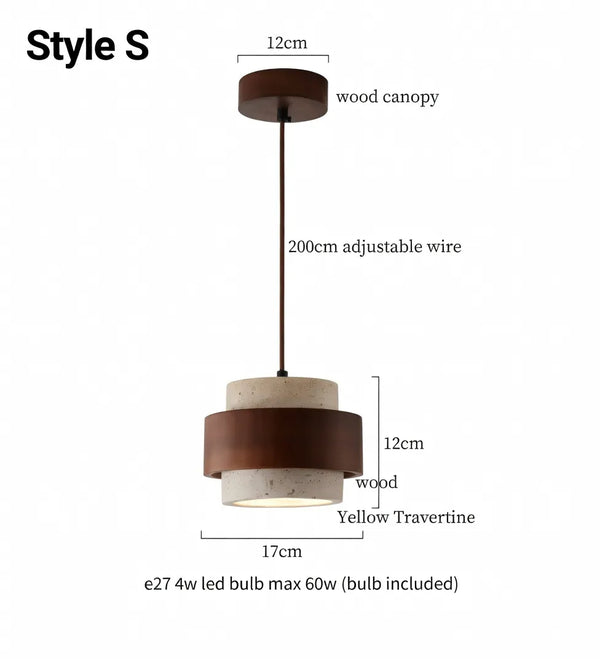 ZenStone Pendant Light