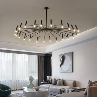 The Nordic Castle Chandelier Luxurious Modern  Luxury Gold Frame Light Fitting