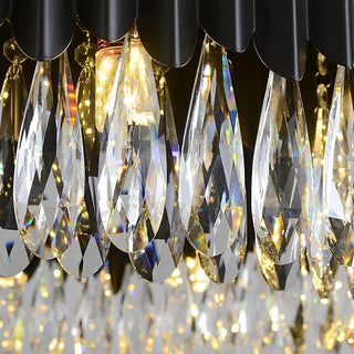 Serena Chandelier Premium Modern  Contemporary Crystal Statement Fixture