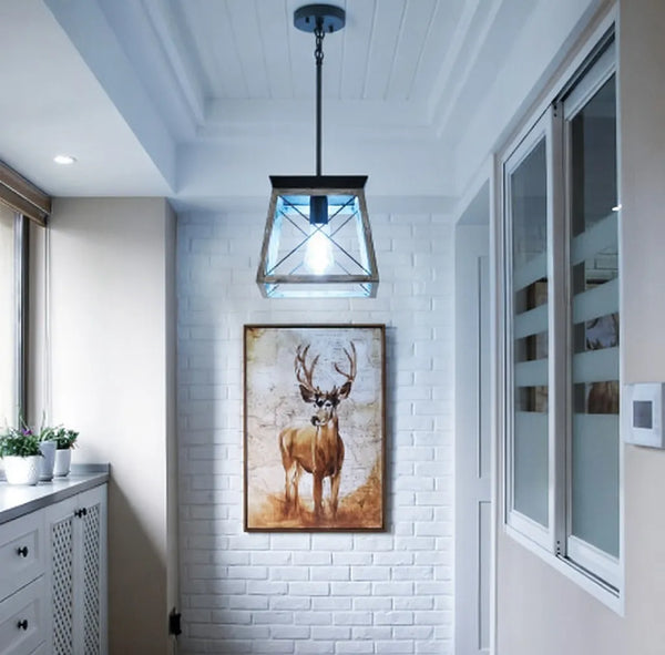 Elaris Mid-Century Crystal Chandelier