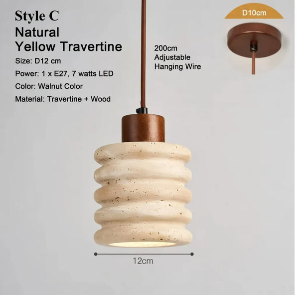 ZenStone Pendant Light