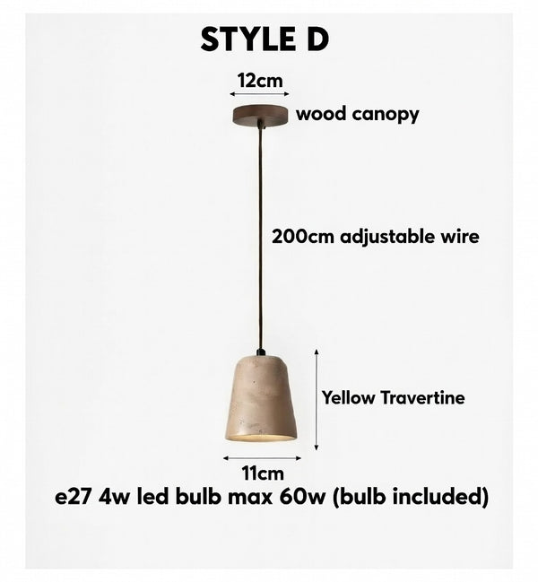 ZenStone Pendant Light