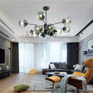 Xavier Bubble Chandelier Refined Modern  Handcrafted Artisan Ceiling Light