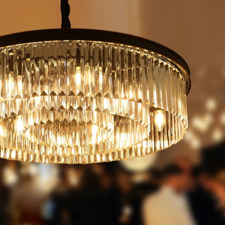 Kian Chandelier Modern  Elegant Teardrop LED Pendant