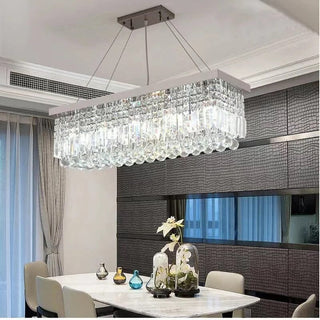 Crystal Prism chandelier Modern Geometric Design Lamp