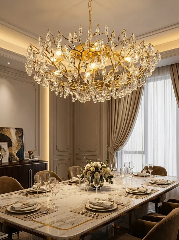 Alara Crystal Ceiling Lamp