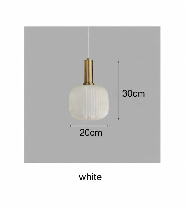 Liora Fluted Glow Pendant