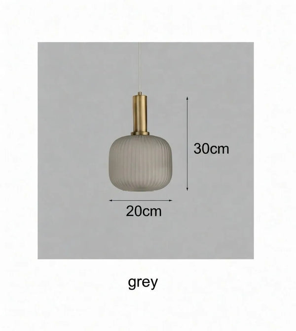 Liora Fluted Glow Pendant