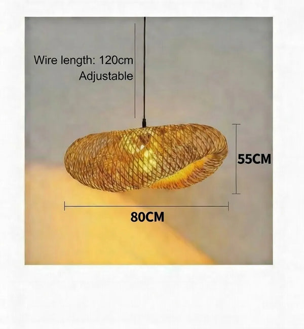 Zynella Bamboo Weaving Lamp