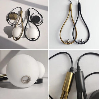 Droplet Pendant Modern Geometric Design Lamp