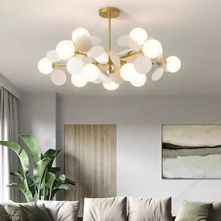 Rainbow Chandelier Luxurious Modern  Art Deco Inspired Illumination