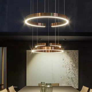 Royal Russian Ring Chandelier Classic Modern  Luxury Marble Base Table Lamp