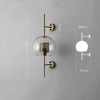 Elouise Glass Lamp Modern  Handcrafted Artisan Ceiling Light