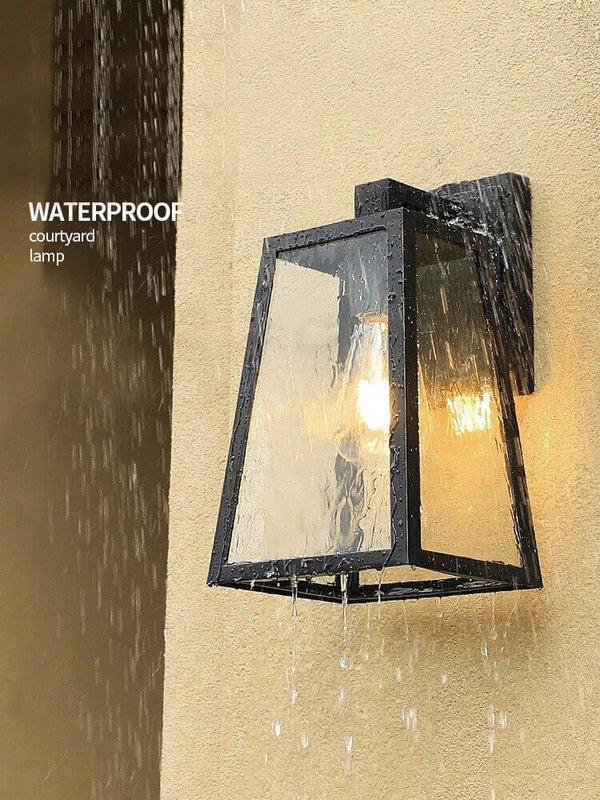 Artistic Outdoor Lampshade Modern  Scandinavian Wooden Accent Light - Zynella