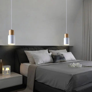 Elsa Wooden Pendants Modern  Scandinavian Wooden Accent Light