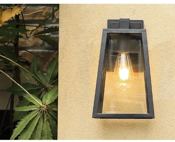 Artistic Outdoor Lampshade Modern  Scandinavian Wooden Accent Light - Zynella