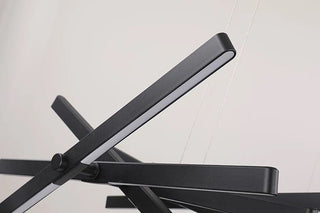 The Fishbone Chic Modern  Handcrafted Artisan Ceiling Light