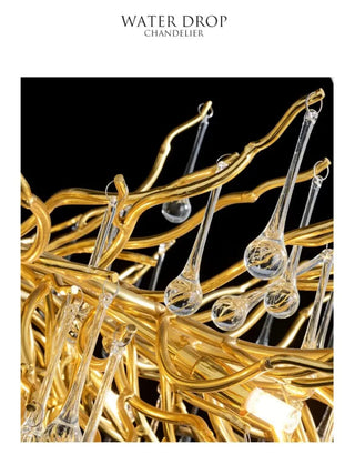 Zynella Waterdrop Customisable Chandelier Premium Modern  Timeless Lantern Style Wall Lamp