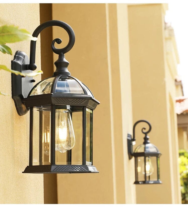 Artistic Outdoor Lampshade Modern  Scandinavian Wooden Accent Light - Zynella