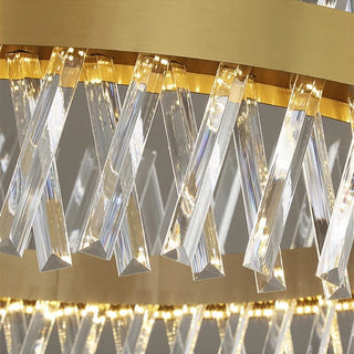 The Golden Crossover Modern  Bohemian Rattan Woven Pendant