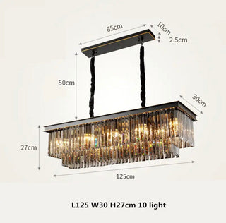 Royal Radiance Chandelier Decorative Modern  Art Deco Inspired Illumination