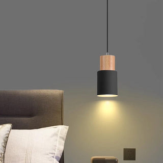 Elsa Wooden Pendants Modern  Scandinavian Wooden Accent Light