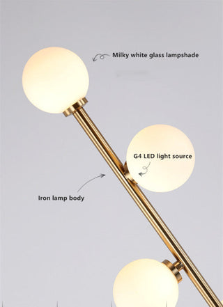 Luna Floor Lamp Modern  Scandinavian Wooden Accent Light