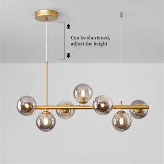 Customisable Visage chandelier Modern  Sleek Linear Suspension Light