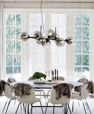 Julia Bubble Chandelier Modern  Timeless Lantern Style Wall Lamp