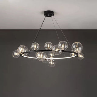Dexter Bubble Chandelier Modern  Handcrafted Artisan Ceiling Light