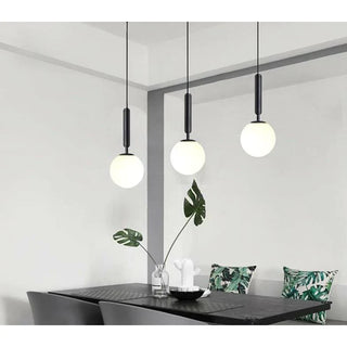 Black Castello Pendant Light Modern  Luxury Marble Base Table Lamp